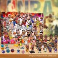 thumbnail image 5 of Calendario de Adviento Caja sorpresa de baloncesto Caja sorpresa de baloncesto de la NBA Caja sorpresa de estrellas Adornos Decoración del jardín del hogar Caja sorpresa Salón de la fama, 5 of 5