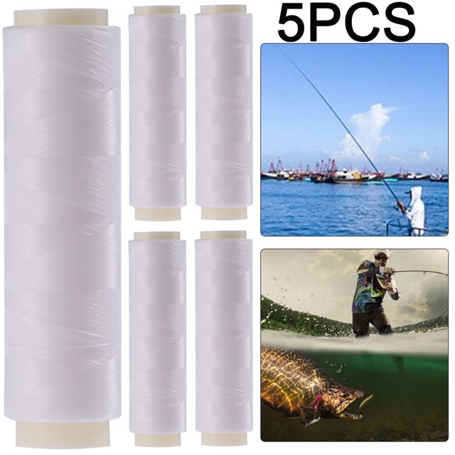 Cebo Nailon Cgtredaw 5 Uds 200m Hilo Elástico Ligero Blanco Suave