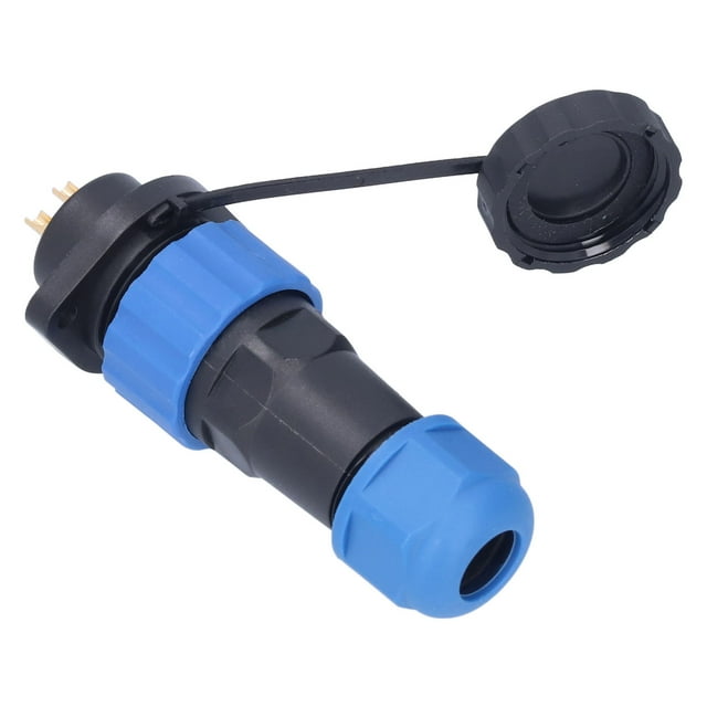 Aviation Power Connector, IP68 Protection SP20 Oxidation AC380V Conductivity Waterproof Plug Socket Copper Contacts For Electronic Equipments 2 Pin 380V 25A,3 Pin 380V 25A,4 Pin