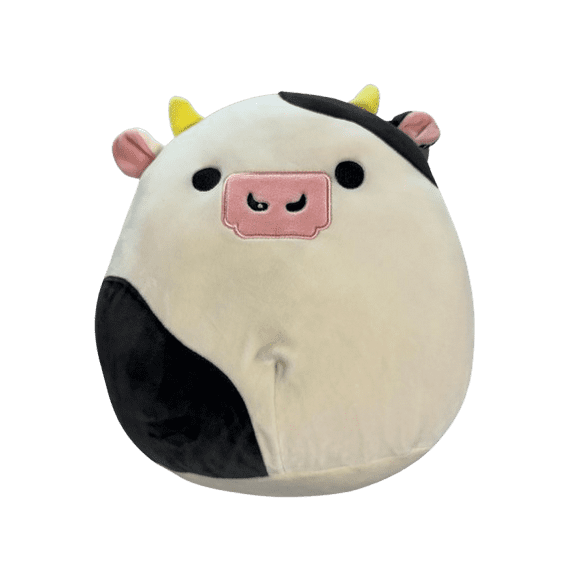 Squishmallow 12" Clover Cow Soft Plush Stuffed Animal