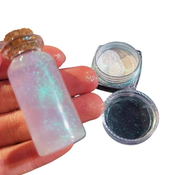 Ciwanning Mica Powder for Resin Craft Jewelry Making Glitter Additive