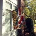thumbnail image 2 of Gordon Setter and Santa Claus House Flag, 2 of 7