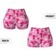 thumbnail image 4 of KLL Poodle Dog Pattern Workout Shorts for Women Scrunch Short Gym Yoga Running Sport Active Exercise Fitness Shorts, 4 of 8