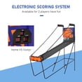 thumbnail image 5 of Soozier Basketball Hoop Arcade Game with Electronic Score Board for 1 to 2 Players, 5 of 9