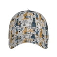 thumbnail image 2 of Yiaed Llama and Cactus1 Print Cap Adjustable Size for Running Workouts and Outdoor Activities All Seasons, 2 of 5