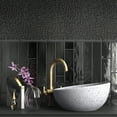 thumbnail image 6 of Silken 0.5 in. x 7.9 in. Glossy Black Ceramic Pencil Tile Trims (0.3 sq. ft./case) (10-pack), 6 of 6