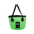 thumbnail image 3 of Uxcell 12L Collapsible Bucket, Travel Portable Water Storage Container Green, 3 of 6