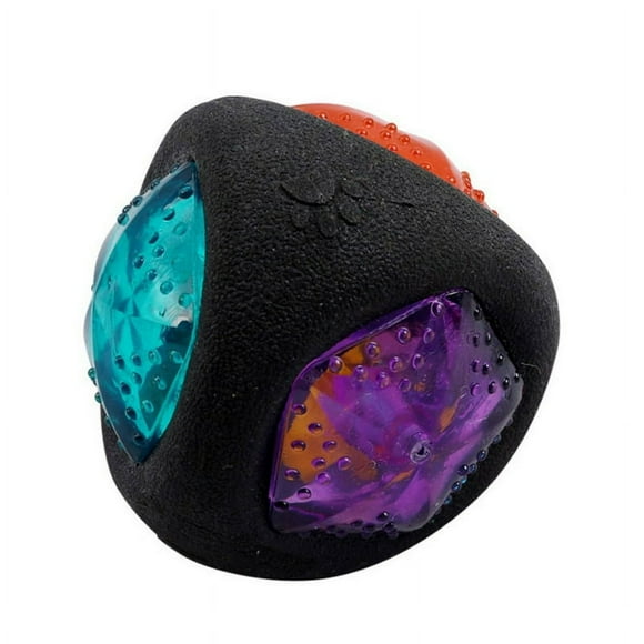 POINTERTECK Pet Bite Resistant Leisure Interactive Training Toys Sound Luminous Ball