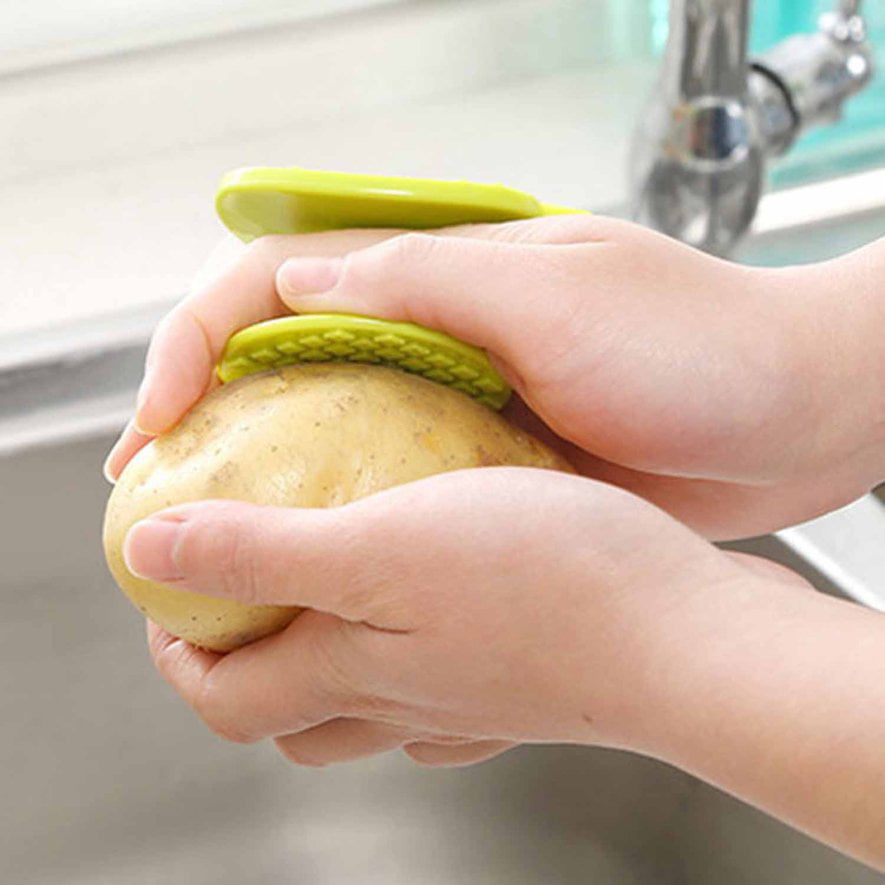 Multifunction Kitchen Vegetable Brush Potato Scrubber Easy to Clean Tool GN 