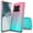 Pink/Teal, variant on OnePlus 10 Pro 5G Case, Rosebono Hybrid Glitter Sparkle Transparent Colorful Gradient Skin Cover Case For OnePlus 10 Pro 5G (Gold/Pink)