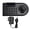 Black - EU Plug, variant on M Buder PTZ Camera Controller Keyboard 3D Joystick Multifunctional Control 32 DVR 256 Dome LCD Screen RS485 232 Interface Black US Plug (11.02 inches / 28 cm)