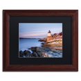 thumbnail image 2 of Trademark Fine Art "Stone on Rock" Canvas Art by Michael Blanchette Photography Black Matte, Wood Frame, 2 of 3