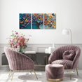 thumbnail image 3 of Hieng 3s Butterfly Wall Art Canvas Prints Colorful Tree of Life Pictures Oil Painting Modern Abstract Butterfies Tree Wall Décor Artwork for Family Bedroom Bathroom Kitchen, 3 of 6