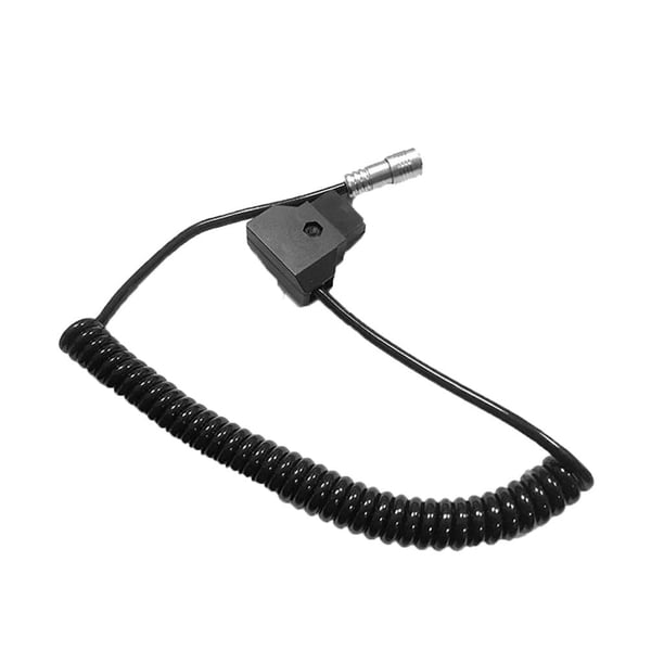 D-Tap A 4 Pines Adaptador De Aviación Fuente De Alimentación Cable De Resorte Para Monitores PortKeys HH7 / HS7T Macarena cable de alimentación de 4 clavijas para cable de alimentación de 4 clavijas