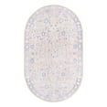 thumbnail image 3 of Unique Loom Timeless Collection Area Rug - Bartholomew (5' x 8' Oval Beige/Gray), 3 of 8