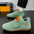 thumbnail image 2 of NOKIO Bowling Shoes for Men with Adjustable H𝗈𝗈k and L𝗈𝗈p, Breathable Wide Toe Walking Sneakers Fashion La𝖼e Up Flat Tennis Shoes Comfortable Versatile Casual Bar𝖾𝖿oot Shoes, 2 of 5