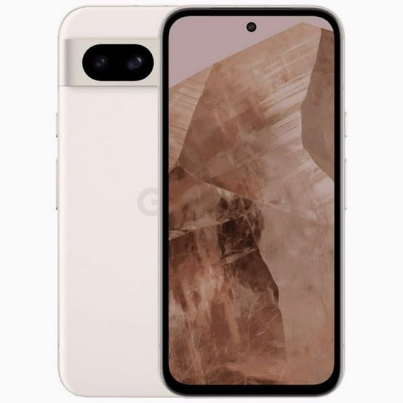 Restored Google Pixel 8a 128GB Fully Unlocked Porcelain (Refurbished)