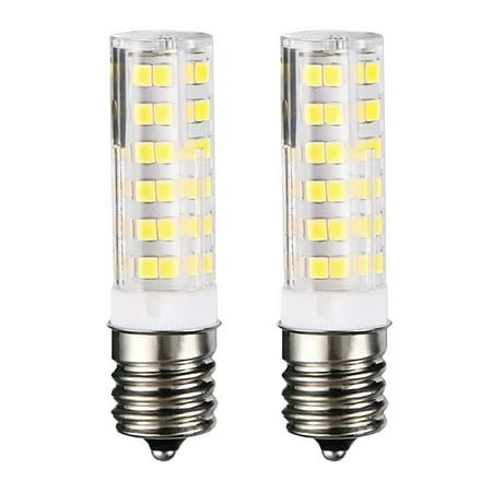 

HANUUAZ Clearance Sale! Household Appliances 2Pack LED Corn Light 110V E17 52 Light 5W Ceramic Light Bulb LED Interior Lighting Decorative Light Bulb (White)