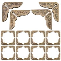 100pcs DIY Iron Photo Album Corner Protectors Guards Book Notebook Corner Covers