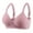Hot Pink, variant on Womens Wireless Bras Lift up Seamless Breathable Underwear Back Closure Comfy Bralettes with Support