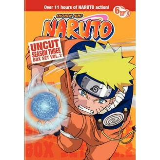 Viz Media Naruto Uncut: Season 3 Vol. 1 DVD Box Set, Anime Series Viz Media Naruto Uncut: Season 3 Vol. 1 DVD Box Set, Anime Series