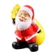 thumbnail image 1 of Figura de Papá Noel Figura en miniatura Regalo navideño Centro de mesa Escultura Llevando una mochila, 1 of 9