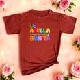 thumbnail image 3 of Letras Playera Blusa Con Estampado De La Abuela Mas Bonita Ropa Para Mujer Color Shedron Talla Extra Grande Marca Emil SaEs, 3 of 4