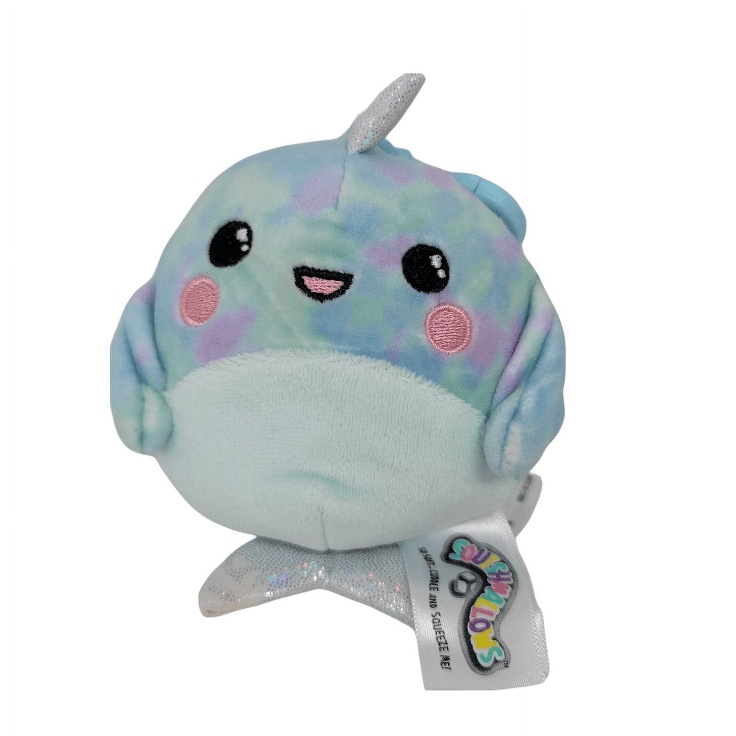 Squishmallow Clip-on Dog 3.5" Henrietta Super Soft Plush Toy Animal for Backpack, Purse, Car Mirror Hanging Accessory