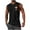 Black, variant on Men's Workout Vest Tops Gym Cut Off Sleeveless T Shirt Bodybuilding Fitness Muscle Athletic Tank Top Graphic Shirts Tee