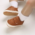 thumbnail image 5 of Ticikt Toddler Wide Toe Box Shoes:Boys Barefoot Shoes Kids Walking Shoes Boy Sneakers,Toddler First Walking Shoes Comfort Tennis Outdoor Activities,Color:Brown,0-6 Months, 5 of 8