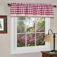 thumbnail image 3 of Classic Buffalo Check Curtain Valance - Achim, 3 of 3