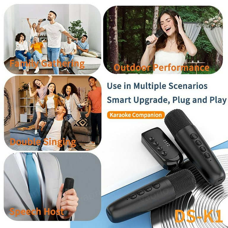 axGear Wireless Karaoke Companion Machine Bluetooth Mic KTV