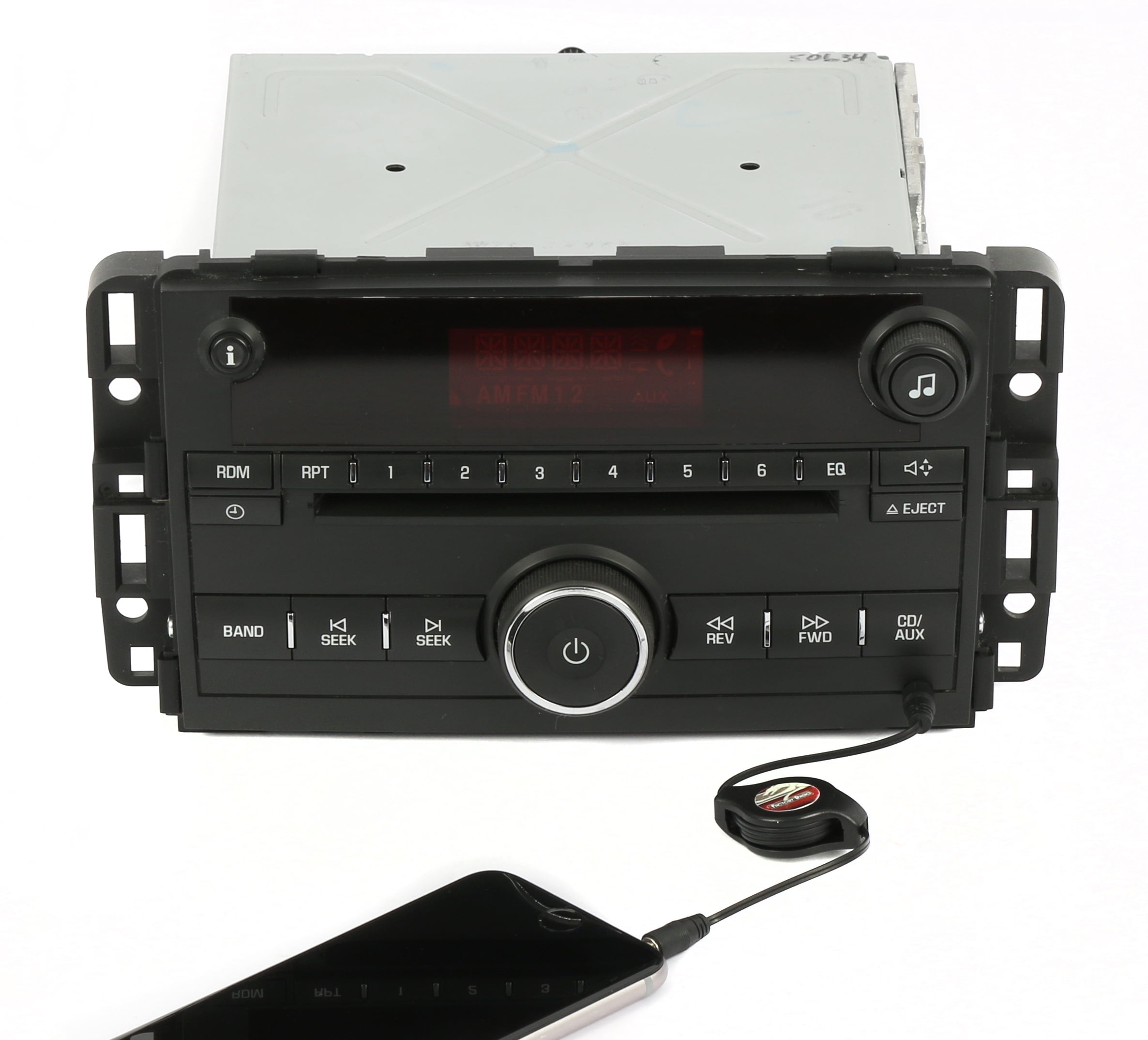 Restored 2007-09 Suzuki Vitara Radio AM FM Single Disc CD Player w Aux 25854785 Unlocked (Refurbished)