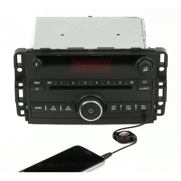 Restored 2007-09 Suzuki Vitara Radio AM FM Single Disc CD Player w Aux 25854785 Unlocked (Refurbished)