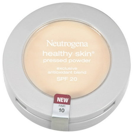 Neutrogena Healthy Skin Pressed Powder SPF 20, Fair 10, 0.34 oz