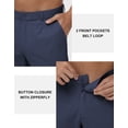 thumbnail image 2 of Tyhengta Mens Golf Pants Stretch Work Dress Pants 30"/32"/34" Quick Dry Lightweight Casual Comfy Trousers with Pockets Navy blue 32Wx34L, 2 of 2