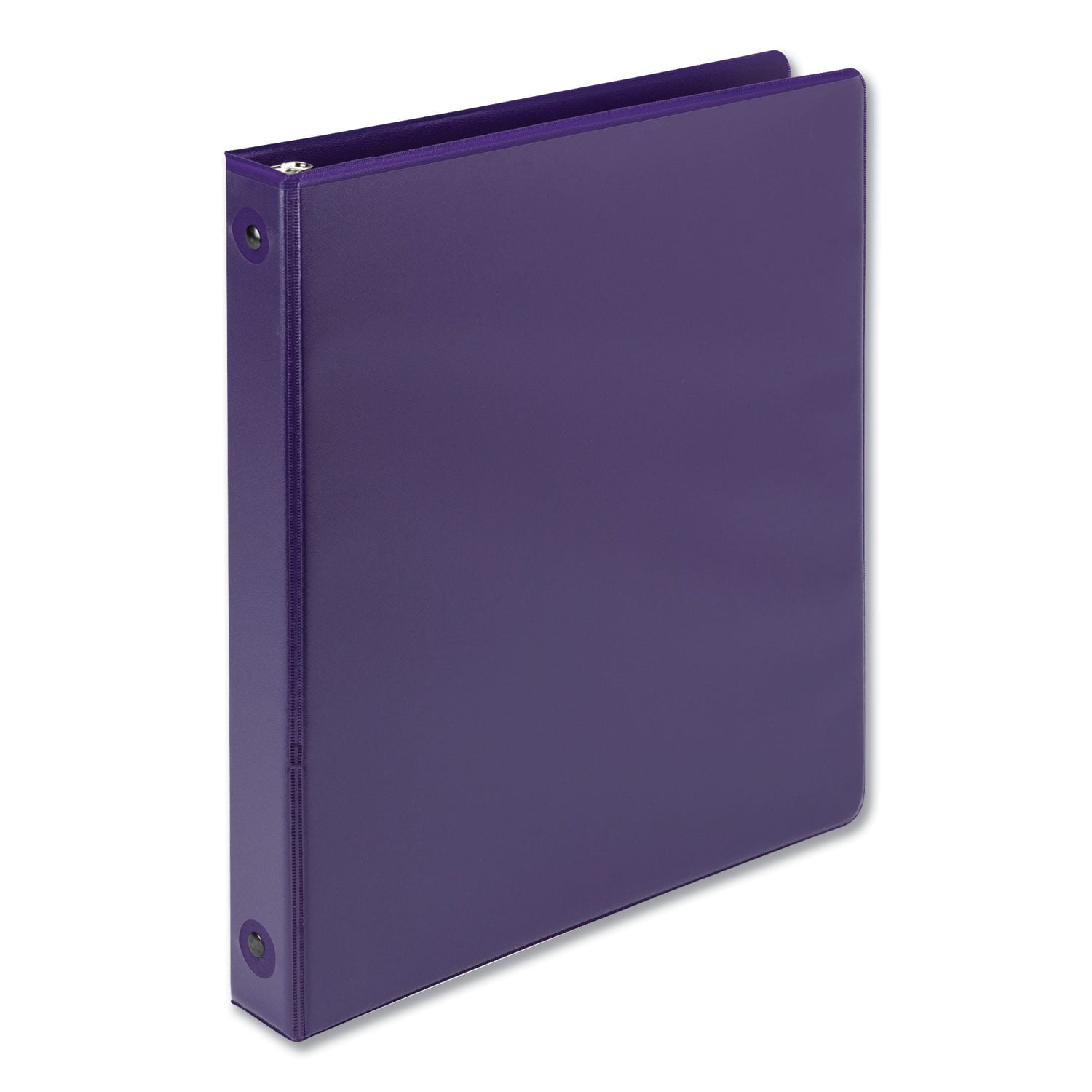 Samsill Biobased Economy Round Ring View Binders 1' Capacity  11 x 8.5  Purple 17338