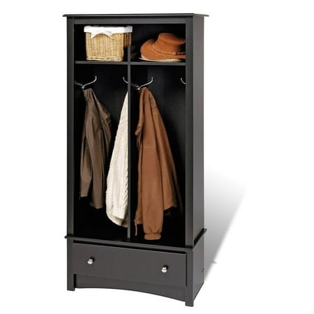 Prepac Broadway Black Entryway Organizer