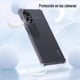 thumbnail image 4 of Funda Para Oppo A18 Acrigel Ligera Uso Rudo Case Reforzada Transparente Hard Shell, 4 of 6