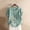 Mint Green, variant on VANLOFE Tshirts Shirts for Women Women Casual Plus Size O-Neck Printed Loose Button Tunic Shirt Blouse Tops