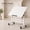 Foldable, adjustable, and rotatable multifunctional table, white, variant on Adjustable Rolling Drafting Table Tilting Desktop Steel Frame For Art Craft Home Office Use