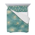 thumbnail image 7 of Teal Green Dandelion Twin XL Size Down Alternative Comforter, Lightweight Comforter Quilt Bedding Set with Pillow Shams Pastoral Botanical Blossom All Seasons Bed Comforter Duvet Insert 68"x98", 7 of 7