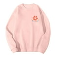 thumbnail image 3 of In My Cool Aunt Era Sweatshirts for Women Fall Winter Long Sleeve Crewneck Auntie Sweatshirt Pullover Tops, 3 of 8