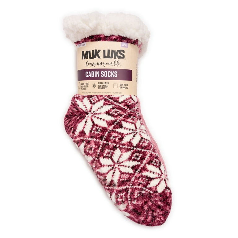 Muk Luks - Women's Socks X-Large (13 up) - Fashion 