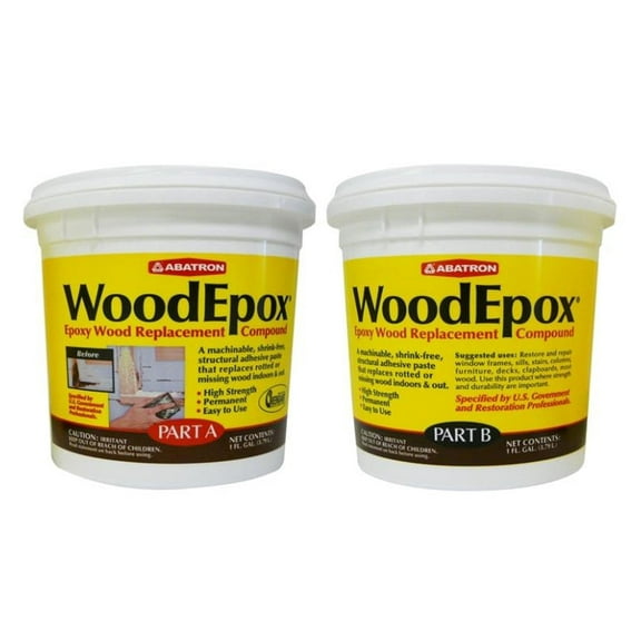 Abatron WoodEpox Beige Epoxy Wood Filler Kit 2 gal