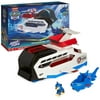 Aqua Pups Whale Patroller Team Vehicle with Chase Figure and Vehicle Launcher