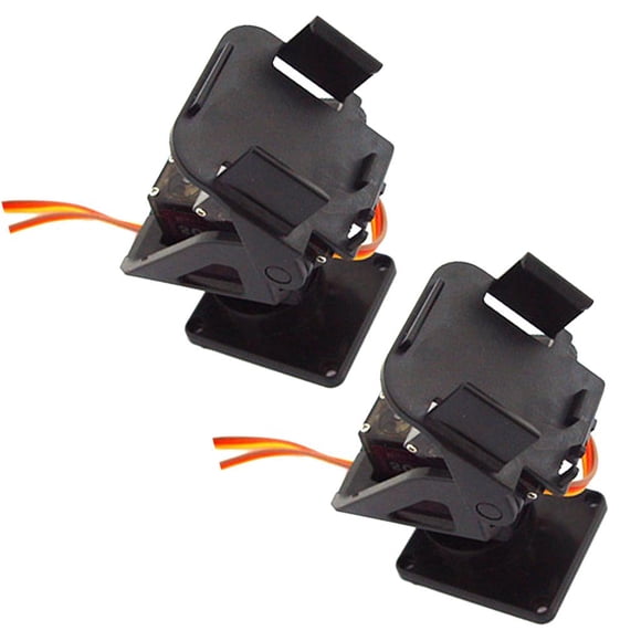 Montaje de Cámara Servo inclinación PT Cola Antivibración Mini kits de giro e inclinación