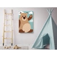 thumbnail image 2 of Awkward Styles Cute Forest Animals Canvas Wall Art Kids Room Wall Art Animals Lovers Gifts Ready to Hang Canvas for Children Newborn Baby Room Wall Decor Forest Wallpapers Made in USA Modern Art, 2 of 6