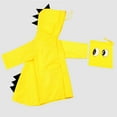 thumbnail image 2 of 2DXuixsh Girls Jacket Children's Rain Jacket Long Unisex Rain Cape Windproof Raincoats with Storage Bag Hooded Jacket for Boys Girls Yellow Size L, 2 of 6