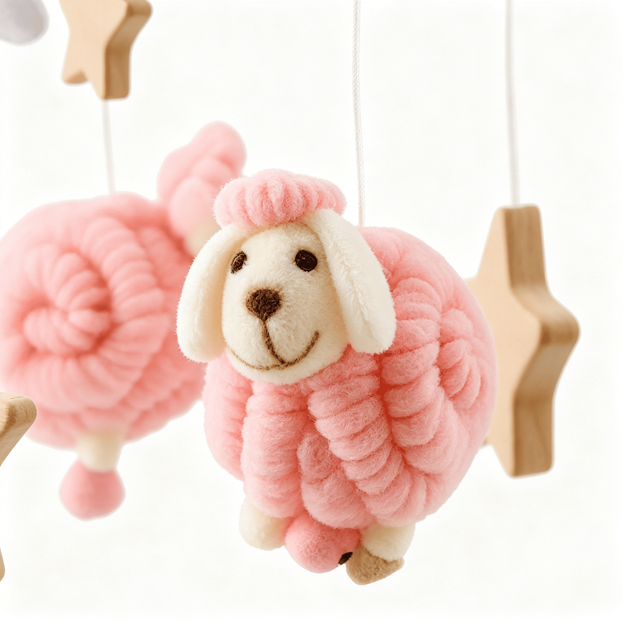 BESTSKY 2026 New Baby Mobile for Crib,Baby Crib Mobile for Boys Girls,Baby Mobile for Bassinet,Nursery Decor for Infant Bedroom Hanging,Baby Mobile Soothe Toys